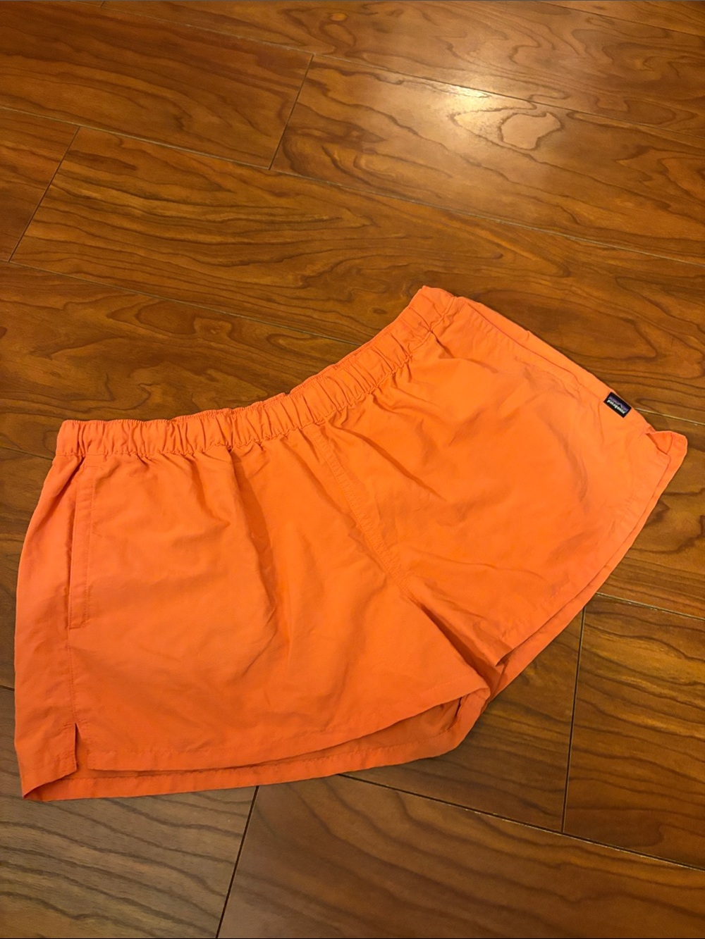 Patagonia Orange Athletic Shorts